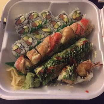 Yama Sushi Bar - 2 Philly rolls, candy cane roll, salad roll (all my favorite rolls! All recommended) - Sushi Bars Near Me - Baltimore, Maryland Yama Sushi Bar - 2 Philly rolls, candy cane roll, salad roll (all my favorite rolls! All recommended) - Sushi Bars Near Me - Baltimore, Maryland