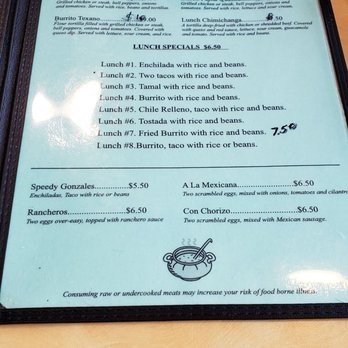 Chile Verde Mexican Restaurant - Menu - Mexican Near Me - Winter Haven, Florida