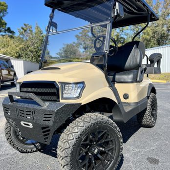 Joes Carts - Brand New Kodiak EV Defender 4L with Bumper Guard - with EcoBattery Lithium, Navitas 600amp controller, and much more! - Golf Cart Dealers Near Me - Summerville, South Carolina