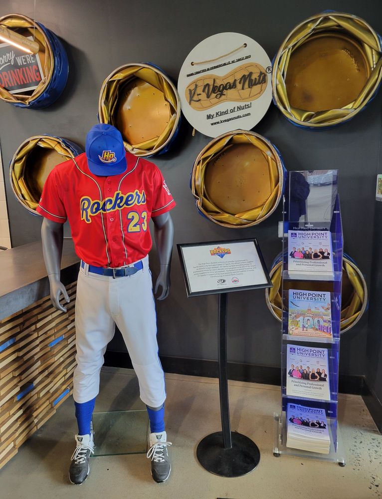 High Point Rockers Baseball Logo
