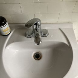 They took my original pop-up stopper away with them, didn't replace it!!!!