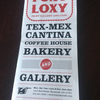 Foxy Loxy Cafe - Cafes Near Me - Savannah, Georgia Foxy Loxy Cafe - Cafes Near Me - Savannah, Georgia