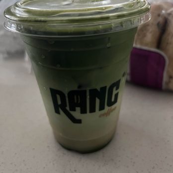 Rang Coffee - Earl Grey Matcha Latte with less ice - Coffee & Tea Near Me - Elk Grove, California Rang Coffee - Earl Grey Matcha Latte with less ice - Coffee & Tea Near Me - Elk Grove, California