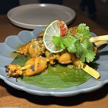 Lalyn - Squid Skewers - Thai Near Me - New York, New York