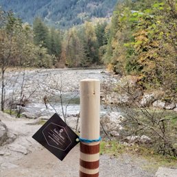I found this - "The Walking Stick of Hope." It helped my hubs. The card said, "Finders Keepers. Keep it. Use it. Pass it along." I found this - "The Walking Stick of Hope." It helped my hubs. The card said, "Finders Keepers. Keep it. Use it. Pass it along."