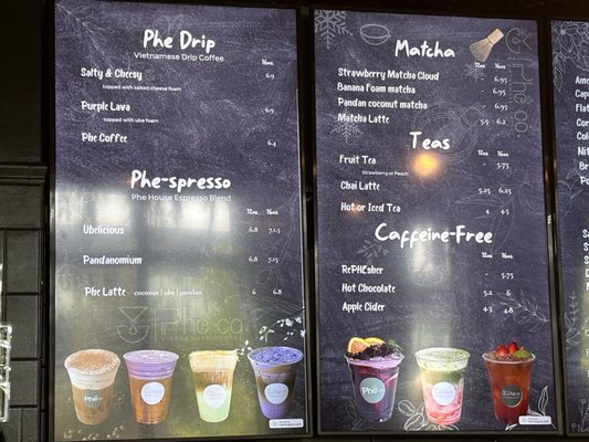 Menu photo 5 Phe Coffee Saint Paul, MN