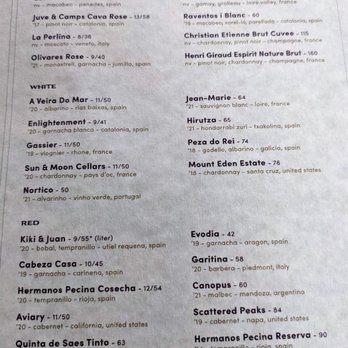 Amada Tapas - Wine selection - Tapas Bars Near Me - Chattanooga, Tennessee