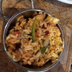 JA Lil New Orleans - Chicken jambalaya, they made it without the sausage upon request