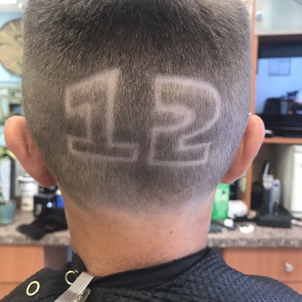Haircut with design Haircut with design
