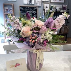 Birthday Arrangement from Jj Studio, Pleasanton Ca Fantastic!