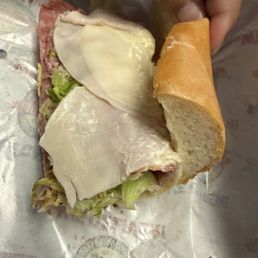 I paid over $3 to add turkey to my sandwich LOL so little