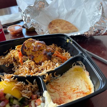 Kabul House - Chicken Barg Lunch Special - Afghan Near Me - Evanston, Illinois