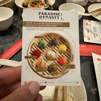 Paradise Dynasty - A1. Specialty Dynasty Xiao Long Bao - Chinese Near Me - Glendale, California