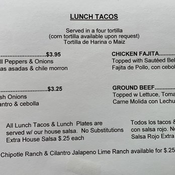 Dia De Los Tacos - A La Carte Lunch Tacos - Tacos Near Me - Mesquite, Texas