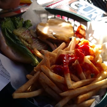 Curve Inn - Burger and fries! - Dive Bars Near Me - Springfield, Illinois