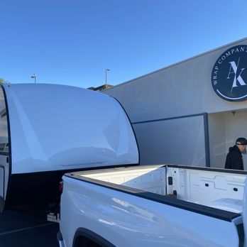 Ak Wrap Company - After front of trailer was wrapped - Vehicle Wraps Near Me - Norco, California