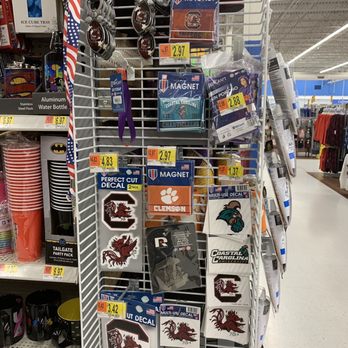 Walmart Supercenter - Coastal, USC, and Clemson decals and keychains - Department Stores Near Me - Georgetown, South Carolina