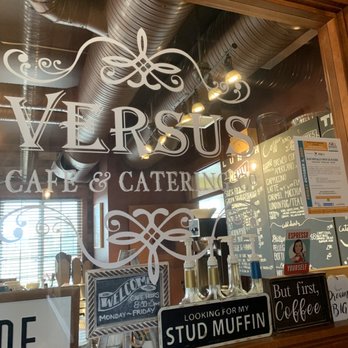 Versus Cafe & Catering - Sign - Coffee & Tea Near Me - Calmar, Alberta
