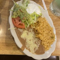 San Juan Mexican Restaurant - Fajita side fixings
