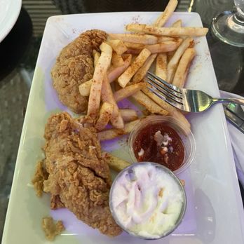 Damascus House Cuisine - Chicken tenders, Half eaten - Mediterranean Near Me - Anaheim, California Damascus House Cuisine - Chicken tenders, Half eaten - Mediterranean Near Me - Anaheim, California