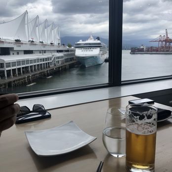 Miku - View from our table - Japanese Near Me - Vancouver, British Columbia