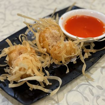 Jade Cathay - Fried Shrimp Ball - Split (Pictured 2, but 3 pieces are provided total) - Dim Sum Near Me - San Jose, California