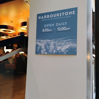 Harbourstone - Entrance to the restaurant from the hotel - Seafood Near Me - Halifax, Nova Scotia