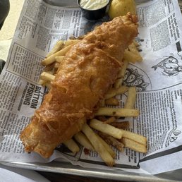 Fish and chips Fish and chips