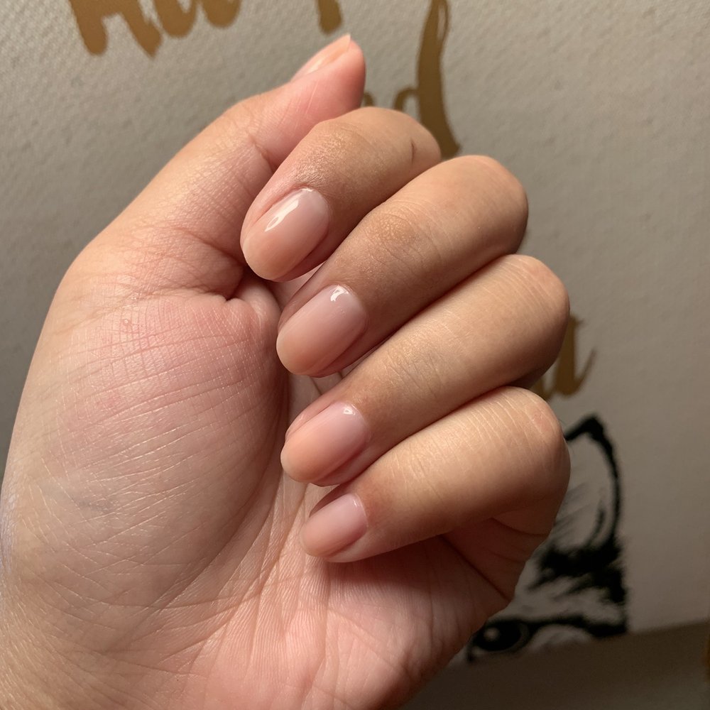 Stone Nails - Light pink gel manicure! - Nail Salons Near Me - Sacramento, California Stone Nails - Light pink gel manicure! - Nail Salons Near Me - Sacramento, California