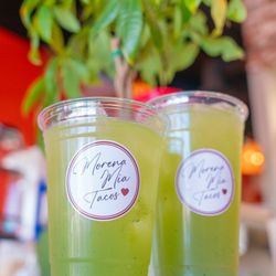 Morena Mia Tacos - Agua fresca de Pepino con Limón