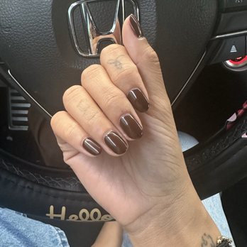 Nails BB - Walnut brown - Nail Salons Near Me - Long Beach, California