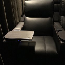 Reading Cinemas - Premium Dine-in class theatre seat. Comfy!