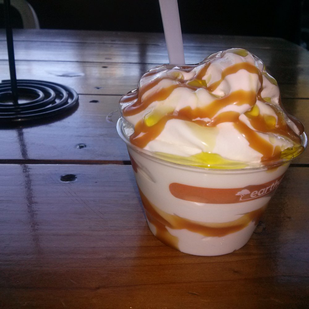 Fish 101 - Soft Serve with salted caramel and extra virgin olive oil. - Seafood Near Me - Encinitas, California Fish 101 - Soft Serve with salted caramel and extra virgin olive oil. - Seafood Near Me - Encinitas, California