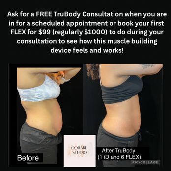Gobare Aesthetic Studio - Nonsurgical body contouring with TruBody - Makeup Artists Near Me - Worcester, Massachusetts Gobare Aesthetic Studio - Nonsurgical body contouring with TruBody - Makeup Artists Near Me - Worcester, Massachusetts