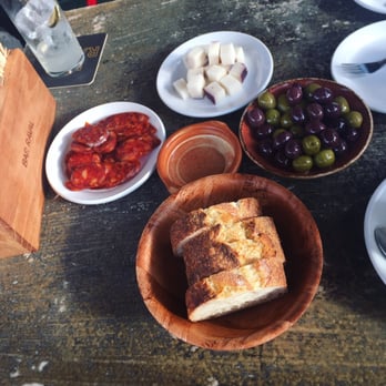 Bar Raval - Olives, murcia al vino cheese, chorizo. - Spanish Near Me - Toronto, Ontario