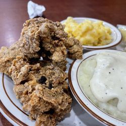 Barksdale's - Chicken Livers. Close up.