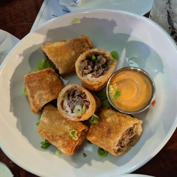 Avenue American Bistro - Philly cheese steak egg rools - Sports Bars Near Me - Wayne, Michigan Avenue American Bistro - Philly cheese steak egg rools - Sports Bars Near Me - Wayne, Michigan