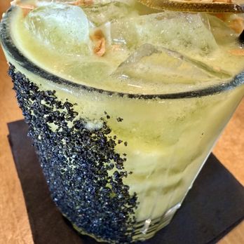 El Muelle Seafood 45 North - Margarita with avocado, coconut, and sweet and sour lime juice - Seafood Near Me - Houston, Texas El Muelle Seafood 45 North - Margarita with avocado, coconut, and sweet and sour lime juice - Seafood Near Me - Houston, Texas