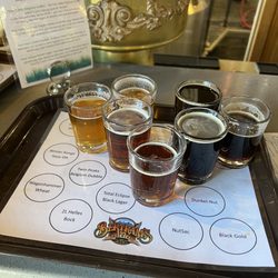Bertram's Salmon Valley Brewery - Beer flight