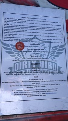 Menu photo 5 Dirty Bird Chicken N' Waffles Niagara Falls, NY