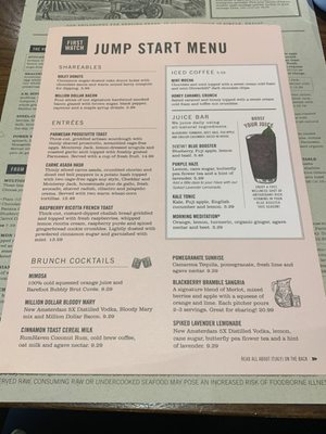 Menu photo 2 First Watch Novi, MI Menu photo 2 First Watch Novi, MI
