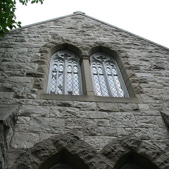 Chase Court - looking up at the building from the garden - Venues & Event Spaces Near Me - Baltimore, Maryland