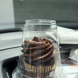 Chocolate - one of the Cupcake Specials of the day.
