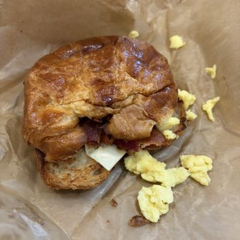 45 Surfside Bakery and Cafe - Croissant with eggs, bacon, and cheese - Cafes Near Me - Nantucket, Massachusetts 45 Surfside Bakery and Cafe - Croissant with eggs, bacon, and cheese - Cafes Near Me - Nantucket, Massachusetts
