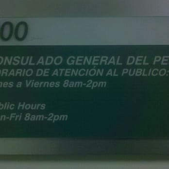 Consulate General of Peru - Sign on left side of main door - Embassy Near Me - Los Angeles, California Consulate General of Peru - Sign on left side of main door - Embassy Near Me - Los Angeles, California