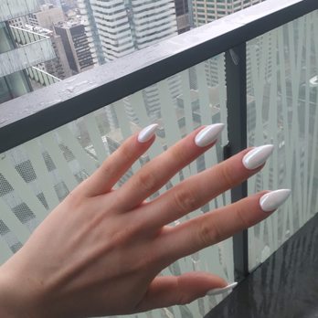 Book Beautician Nail Studio - Nails by Chev with Shellac polish (#33) and chrome powder finish. - Nail Salons Near Me - Toronto, Ontario Book Beautician Nail Studio - Nails by Chev with Shellac polish (#33) and chrome powder finish. - Nail Salons Near Me - Toronto, Ontario