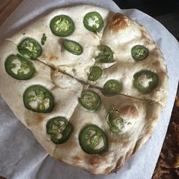 Jalapeño naan Jalapeño naan