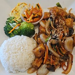 Teriyaki Bulgogi - Tofu ... delicious!!!