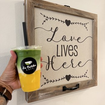 La Matcha Cafe - Mango Matcha Oat Latté! I love you very matcha... - Coffee & Tea Near Me - Burlingame, California