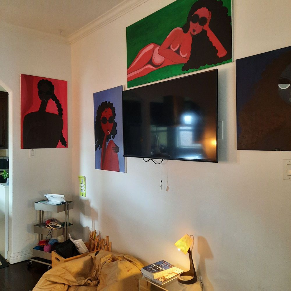 Kefita Coffee - Art, upstairs - Coffee & Tea Near Me - Houston, Texas